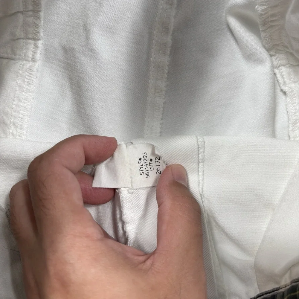 Polo Ralph Lauren Mens 34 White Pleated Classic Golf Shorts Preppy Old Money 90s